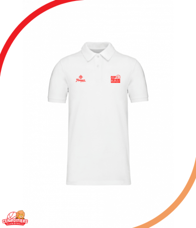 Polo CEP blanc homme