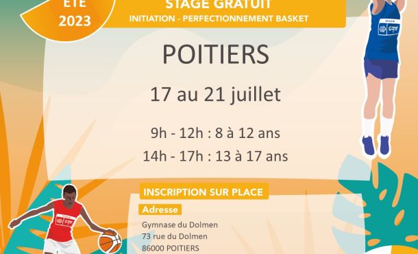 Centre Génération Basket organisé par le CEP cet été