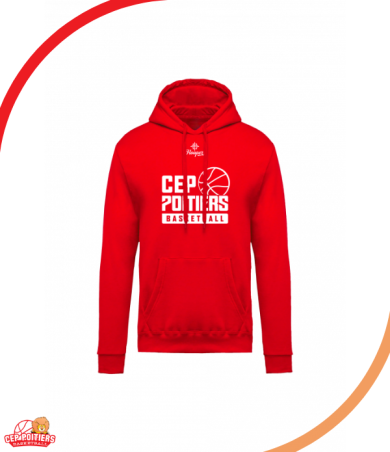 Veste à capuche CEP rouge