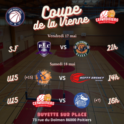 Programme des demi-Finales de Coupe de la Vienne