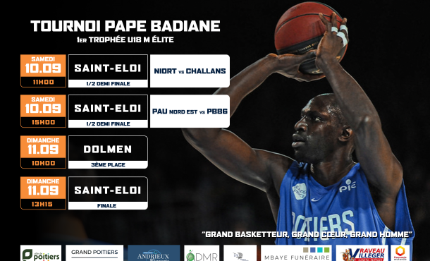 Premier tournoi Pape Badiane Elite